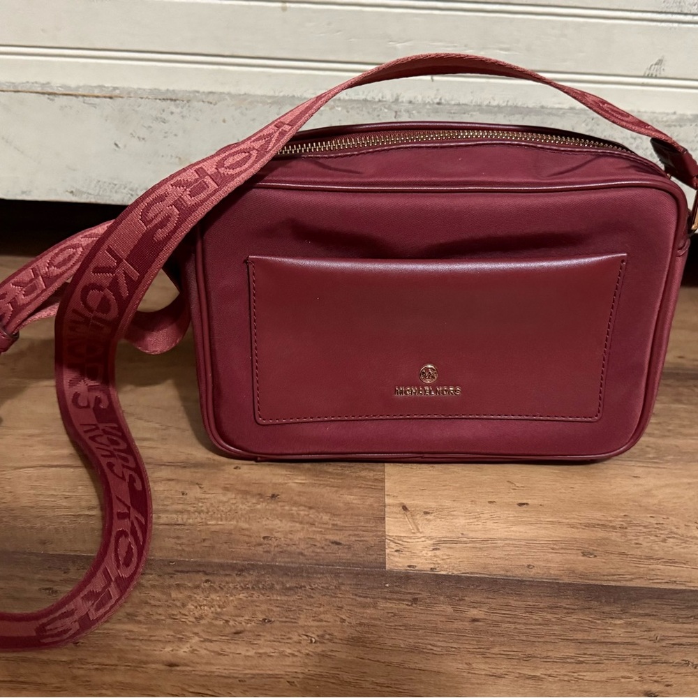 Michael Kors Deep Red Crossbody Bag